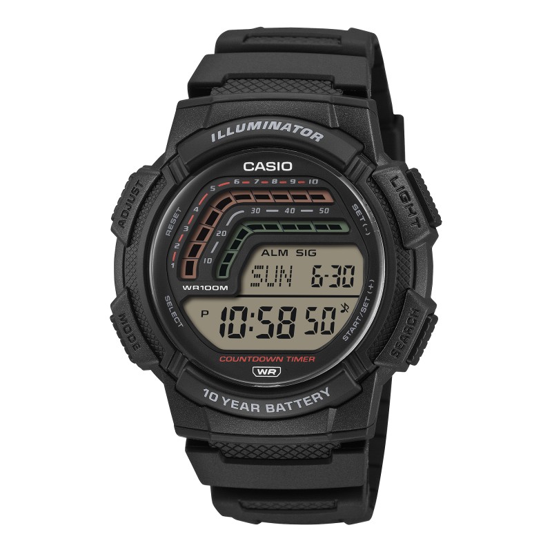 Casio COLLECTION WS-1800-1AVEF - Vista frontal