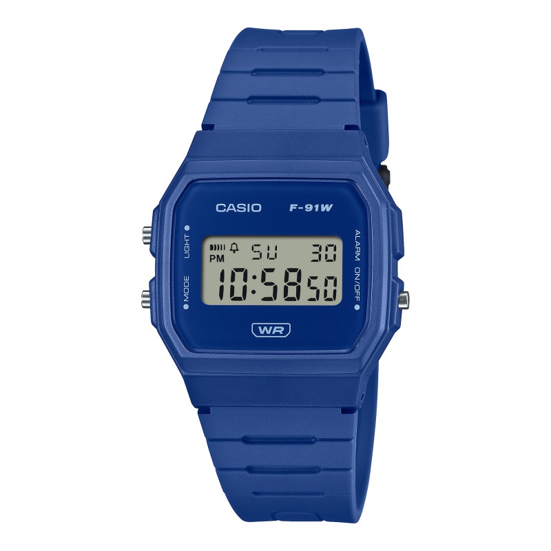 Casio COLLECTION F-91WB-2A1EF - Vista frontal