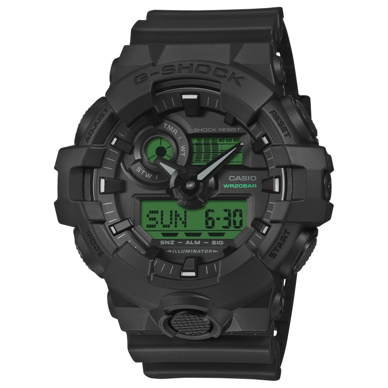 Casio G SHOCK GA-700BEG-1AER - Vista frontal