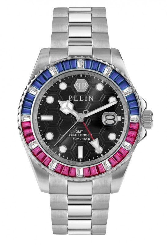 Philipp Plein GMT-I CHALLENGER BAGUETTES PWPZA0124 - Vista frontal