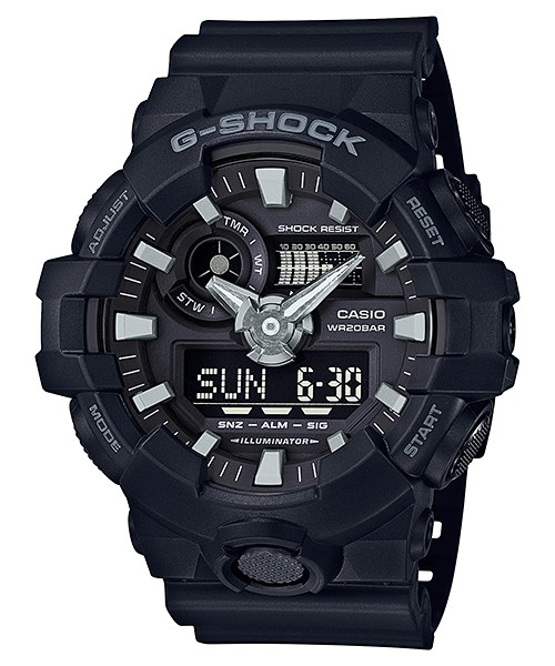Casio G-SHOCK GA-700-1BER - Vista frontal