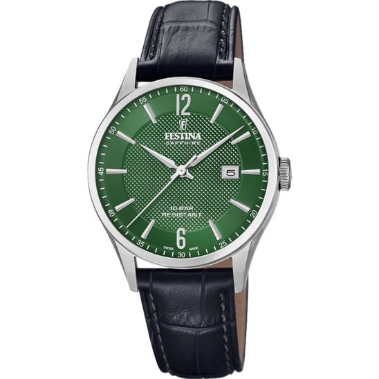 Festina SWISS CLASSIC LEATHER F20007/7 - Vista frontal