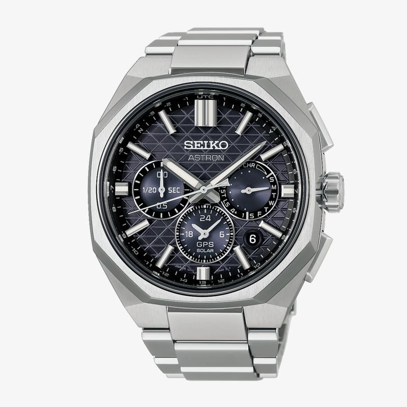 Seiko ASTRON GPS SOLAR 5X63 CRONO TITANIO GRIS HAB002J1 - Vista frontal