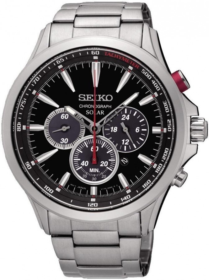 Seiko SOLAR SSC493P1 - Vista frontal