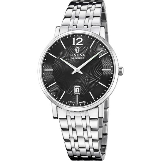 Festina SWISS CLASSIC STEEL F20045/7 - Vista frontal