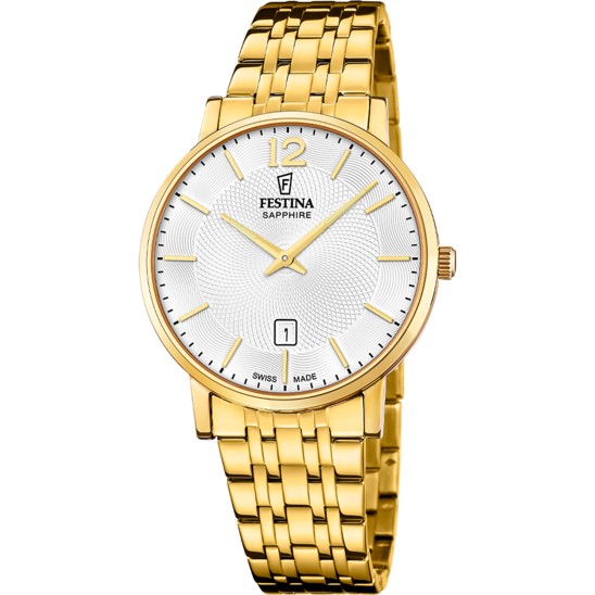 Festina SWISS CLASSIC STEEL F20046/6 - Vista frontal