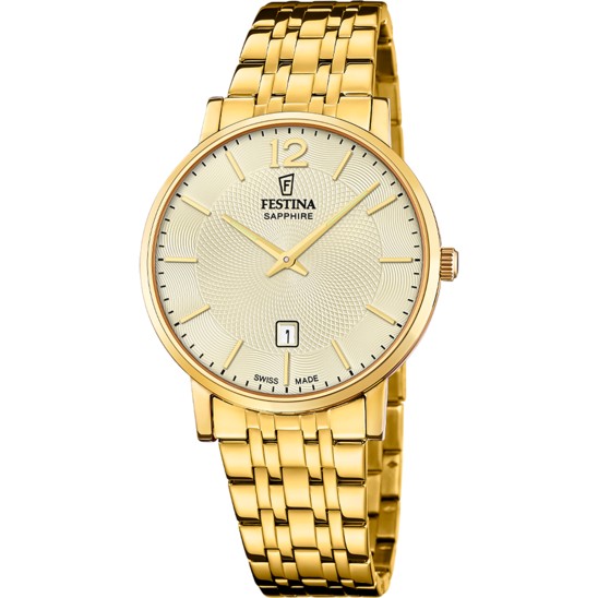 Festina SWISS CLASSIC STEEL F20046/7 - Vista frontal