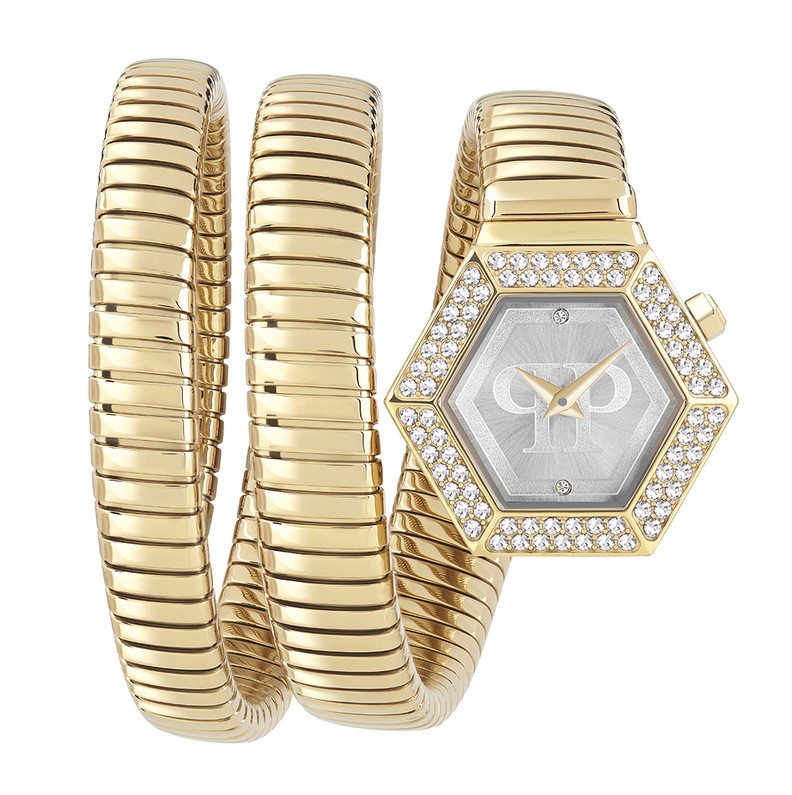 Philipp Plein $NAKE HEXAGON PWZAA0423 - Vista frontal