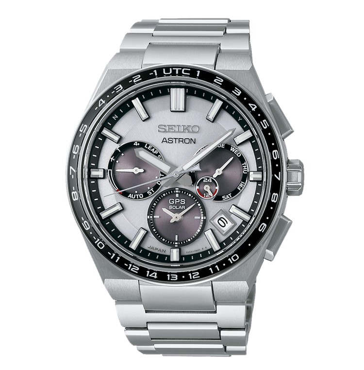 Seiko ASTRON 5X53 TITANIO ESFERA PLATA SSH107J1 - Vista frontal