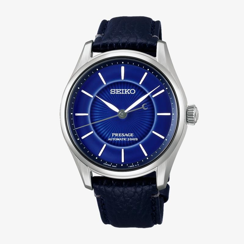 Seiko PRESAGE CLASSIC ARITA  BLUE 145º EL HCC007J1 - Vista frontal