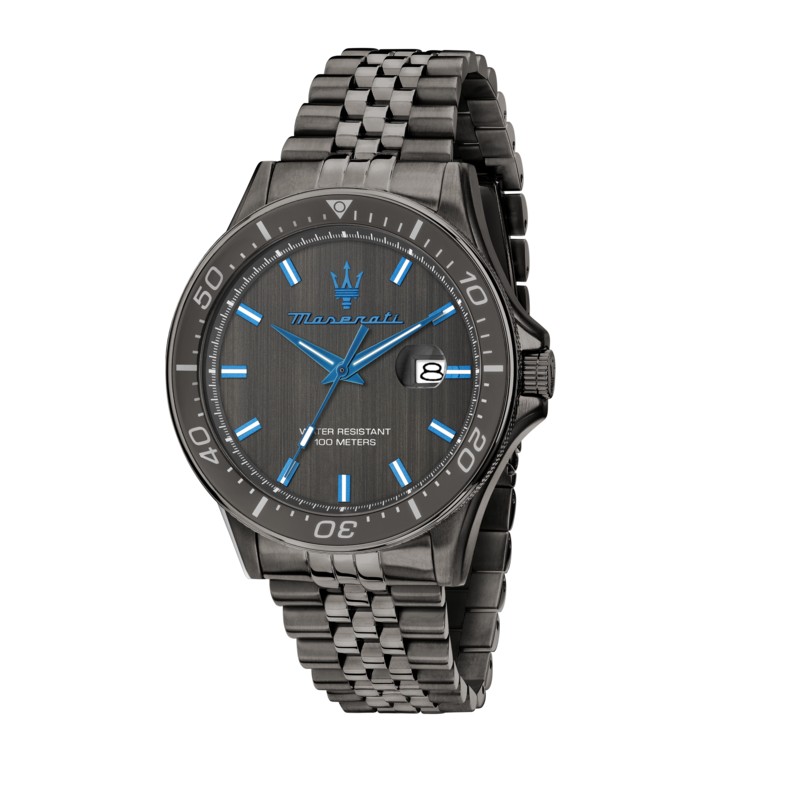 Maserati DARK ED. SFIDA 44MM 3H GUN DIAL GUN BR R8853154003 - Vista frontal