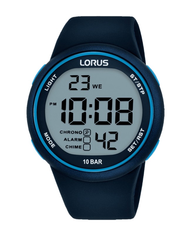 Lorus HOMBRE DIGITAL AZUL OSCURO-CIELO R2347QX9 - Vista frontal