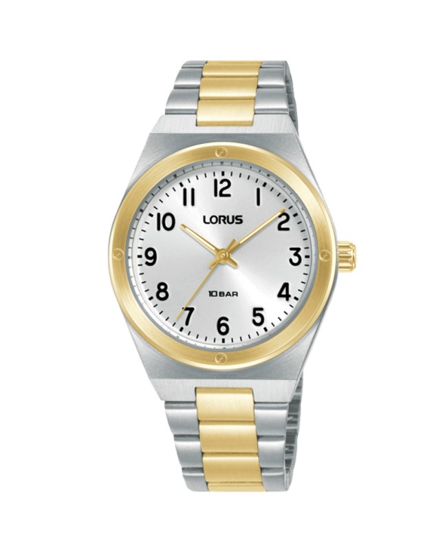 Lorus MUJER SPORTS SUNRAY PLATEADA BICOLOR RG288YX9 - Vista frontal