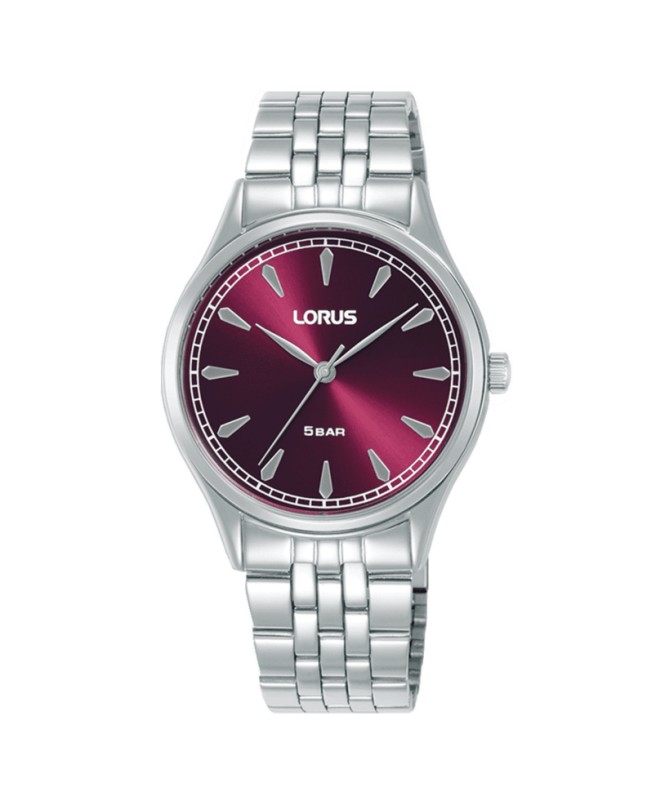 Lorus MUJER CLáSICO ESFERA FRAMBUESA RG291YX9 - Vista frontal