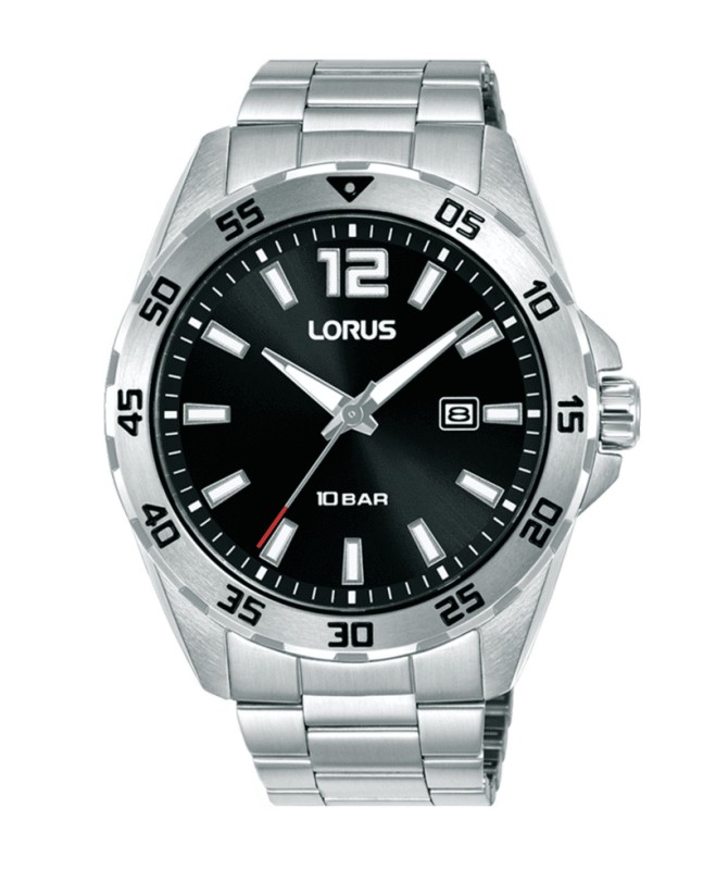 Lorus HOMBRE SPORT SUNRAY NEGRO RH929SX9 - Vista frontal