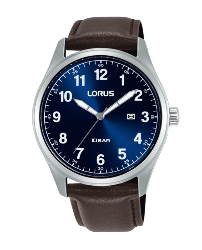Lorus HOMBRE SPORTS SUNRAY AZUL CORREA PIEL RH977SX9 - Vista frontal