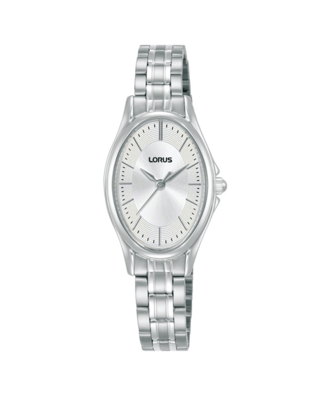 Lorus MUJER OVAL ACERO ESFERA SUNRAY PLATEADA RRX83JX9 - Vista frontal