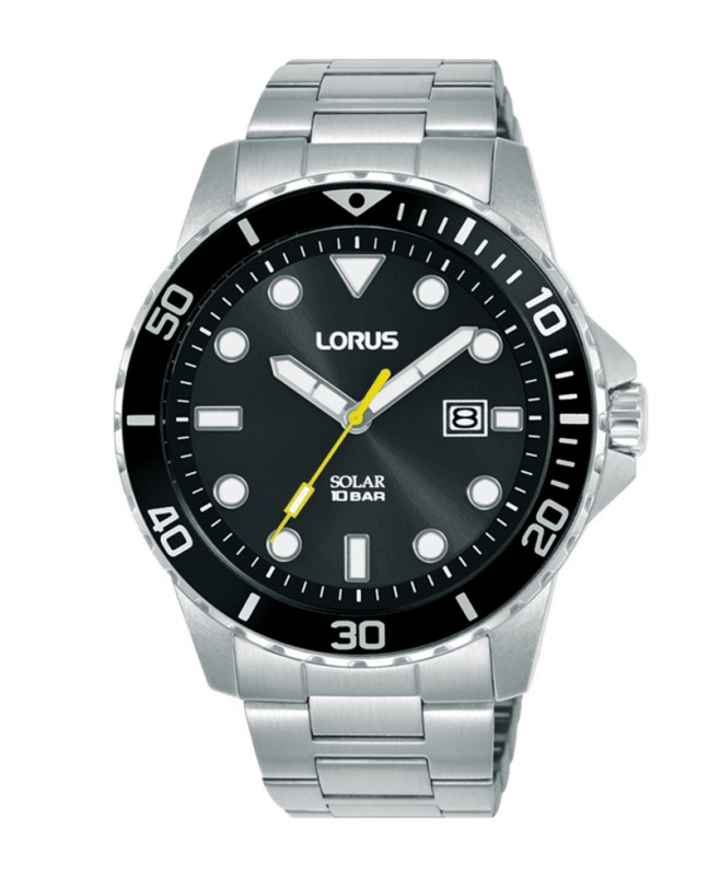 Lorus HOMBRE SPORTS SOLAR SUNRAY NEGRO RX301BX9 - Vista frontal