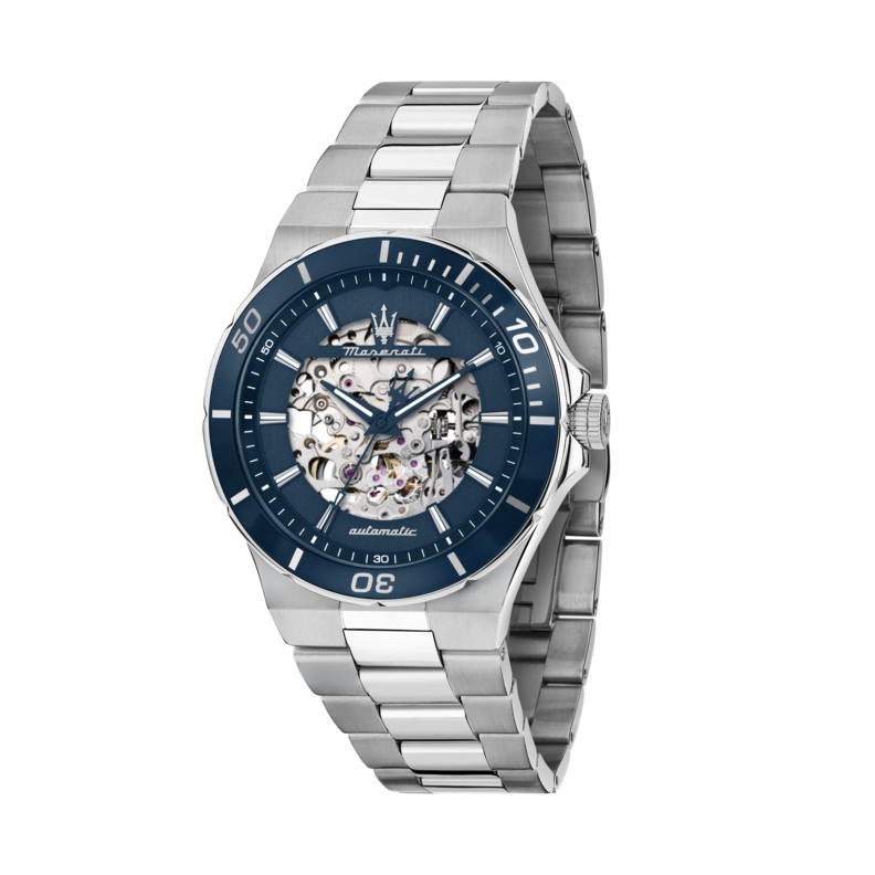 Maserati SFIDA 41MM AUT BLUE DIA SS BR R8823140019 - Vista frontal