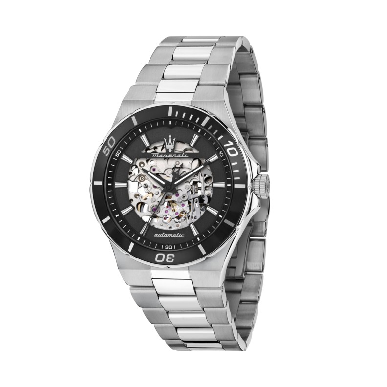 Maserati SFIDA 41MM AUT BLK DIA SS BR R8823140020 - Vista frontal
