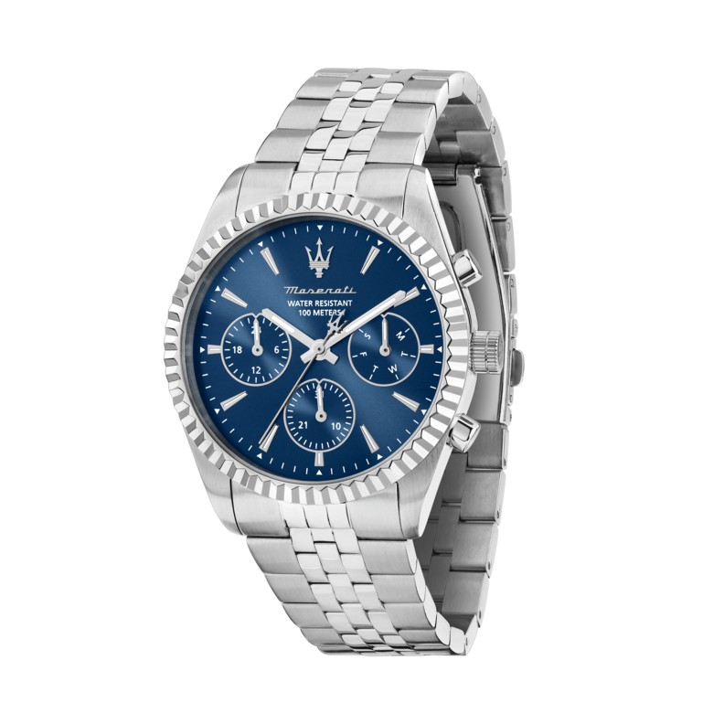 Maserati COMPETIZIONE 41MM MUL BLU D SS BR R8853100051 - Vista frontal