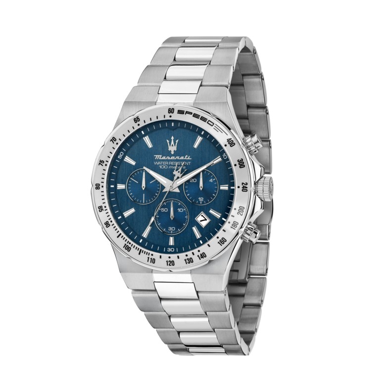 Maserati SFIDA 41MM CHR BLUE DIA SS BR R8873640029 - Vista frontal