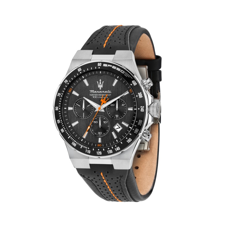 Maserati SFIDA 41MM CHR BLK DIA BLK ST R8871640008 - Vista frontal