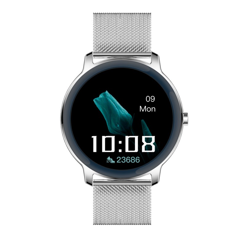 Radiant DAKOTA 42MM IPS GREY RING SILVER MESH RAS20903 - Vista frontal