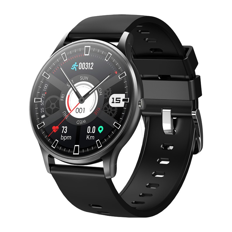 Radiant MIAMI 42MM IPBLACK SILI BLACK RAS21001 - Vista frontal