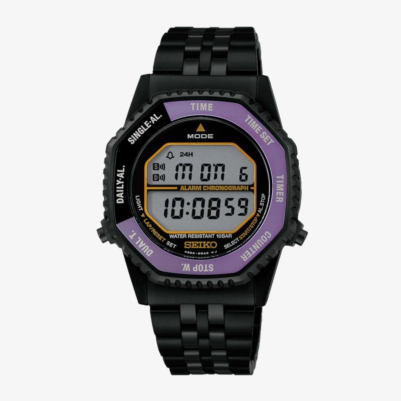 Seiko NEO SPORTS DIGITAL EDO PúRPURA 145º EL HFL001P1 - Vista frontal