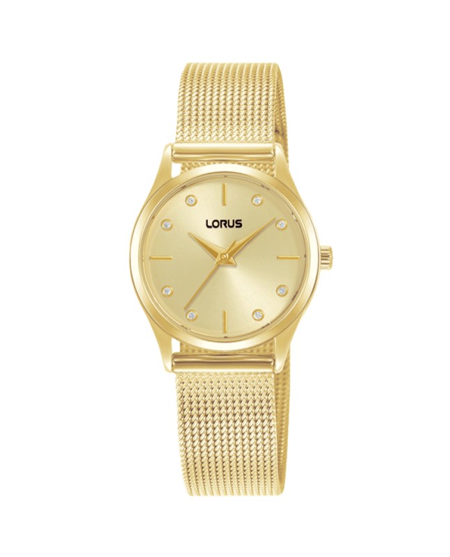 Lorus CLASSIC DORADO ESF CHAMPáN BRAZ MILANESA RG212ZX9 - Vista frontal
