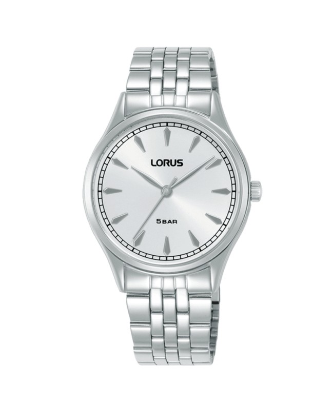 Lorus MUJER CLáSICO ESFERA PLATEADA RG293YX9 - Vista frontal