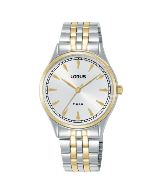 Lorus MUJER CLáSICO PLATEADO BRAZ. BICOLOR RG294YX9 - Vista frontal