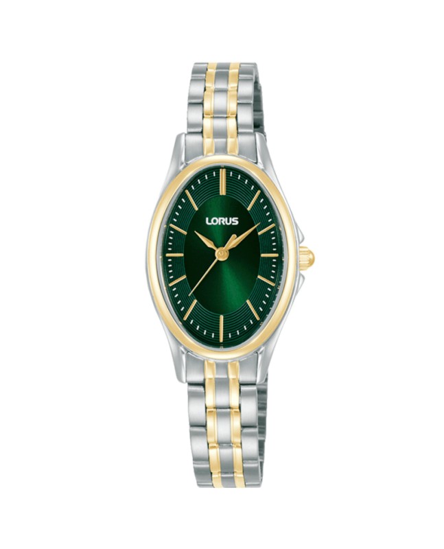 Lorus MUJER OVAL BICOLOR ESFERA SUNRAY VERDE RRX84JX9 - Vista frontal