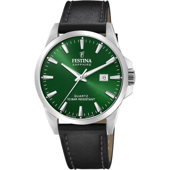 Festina SWISS CLASSIC LEATHER F20025/7 - Vista frontal