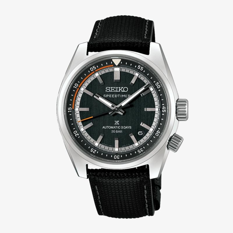 Seiko PROSPEX SPEEDTIMER MECáNICO 6R55 PIEL HBC004J1 - Vista frontal