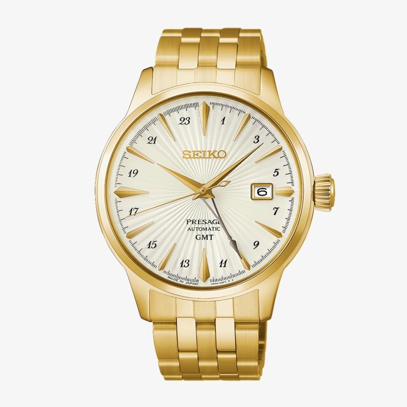 Seiko PRESAGE COCKTAIL TIME GMT DAIQUIRI HCB004J1 - Vista frontal