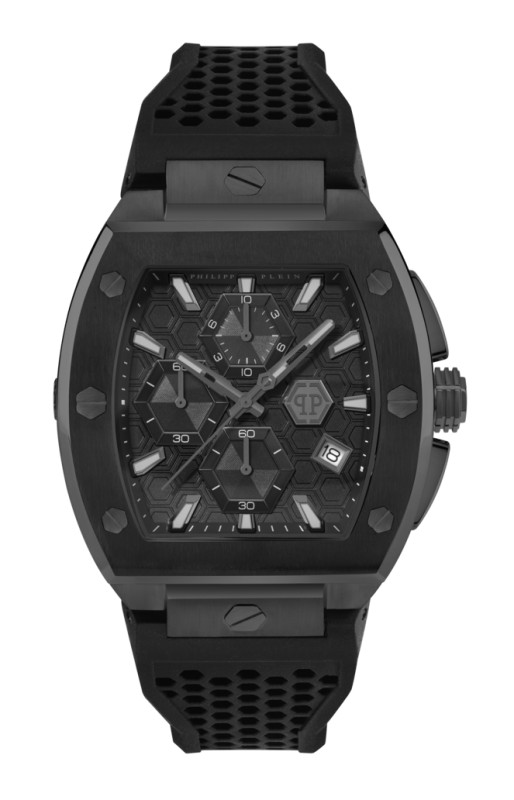 Philipp Plein HEXAGON PHANTOM CHRONO PWHHA0326 - Vista frontal
