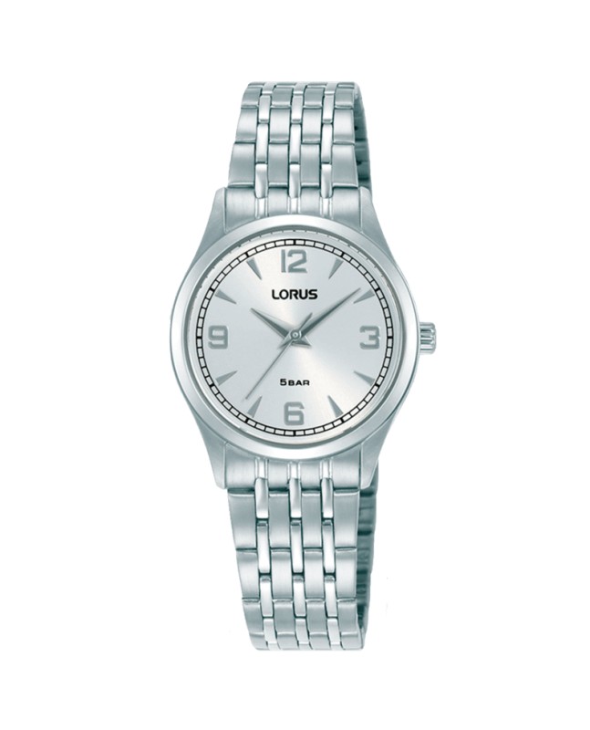 Lorus MUJER CLASSIC ACERO ESFERA PLATA RG205ZX9 - Vista frontal