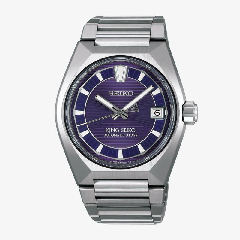 Seiko KING  VANAC 8L45 TITANIO PúRPURA HKF001J1 - Vista frontal