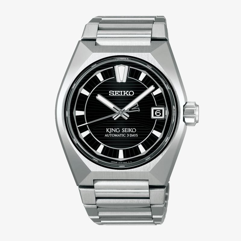Seiko KING  VANAC 8L45 TITANIO NEGRA HKF003J1 - Vista frontal