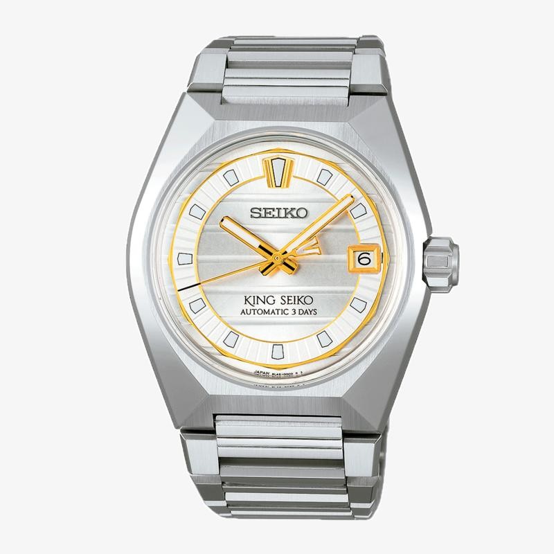 Seiko KING  VANAC CAL. 8L45 ESF BLANCA SLA087J1 - Vista frontal