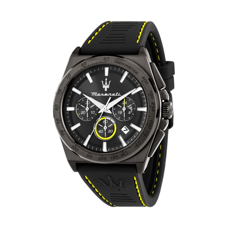 Maserati VELOCITÀ 43MM CHR BLK DIA BLK ST R8871606006 - Vista frontal