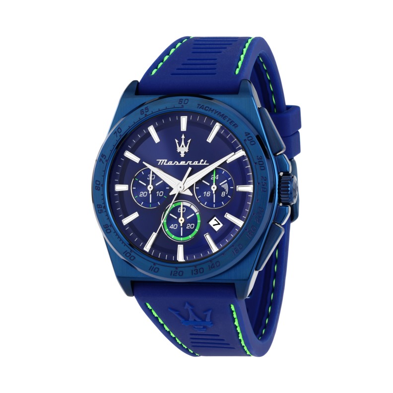 Maserati VELOCITÀ 43MM CHR BLU DIA BLU ST R8871606007 - Vista frontal