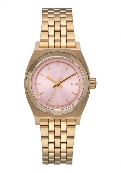 Small Time Teller Light Gold / Pink