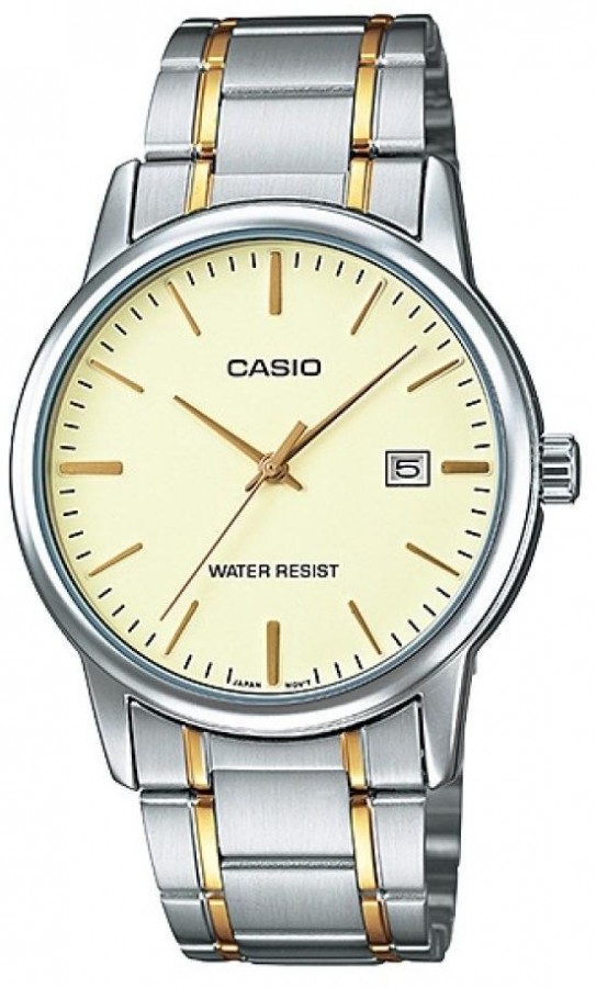 Casio MTP-V002SG-9A - Vista frontal