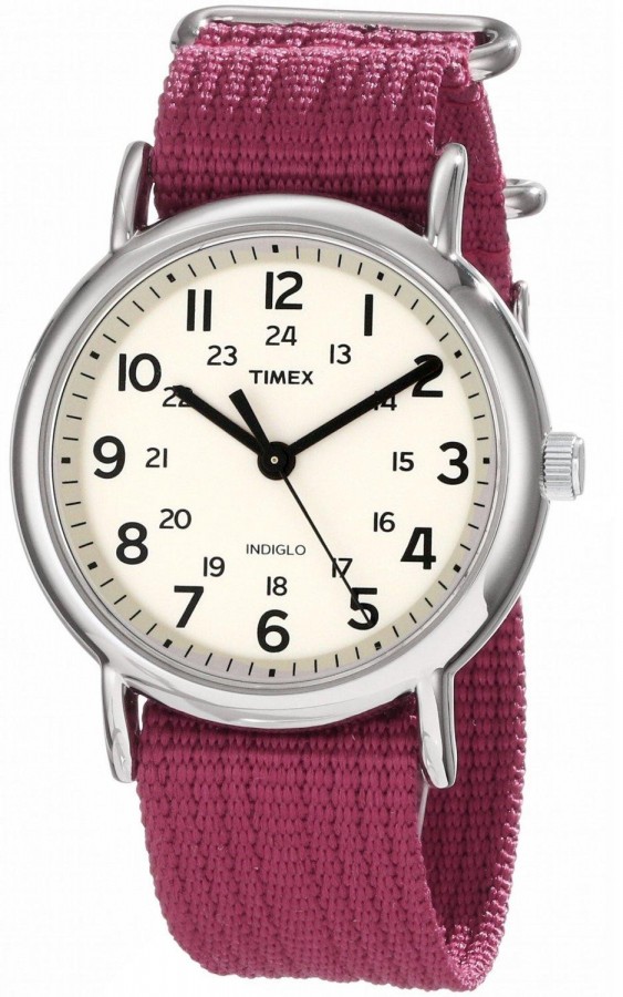  TIMEX WEEKENDER 38mm Quartz Wr 3atm T2N652 - Vista frontal