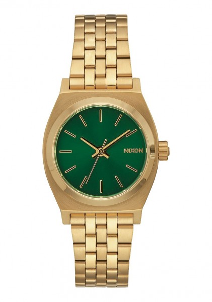 Small Time Teller Gold / Green Sunray