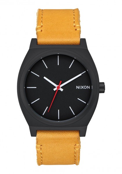 Time Teller All Black / Goldenrod