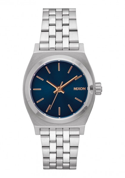 Medium Time Teller Navy / Rose Gold